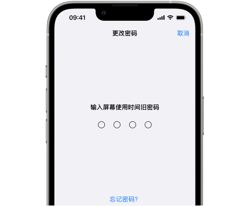 金波乡iPhone屏幕维修分享iPhone屏幕使用时间密码忘记了怎么办 