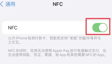 金波乡苹金波乡果维修服务分享iPhone15NFC功能开启方法