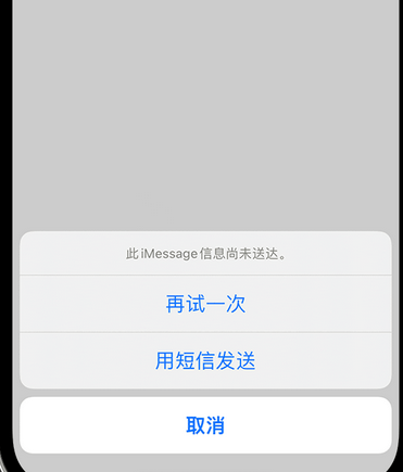 金波乡apple维修iPhone上无法正常发送iMessage信息