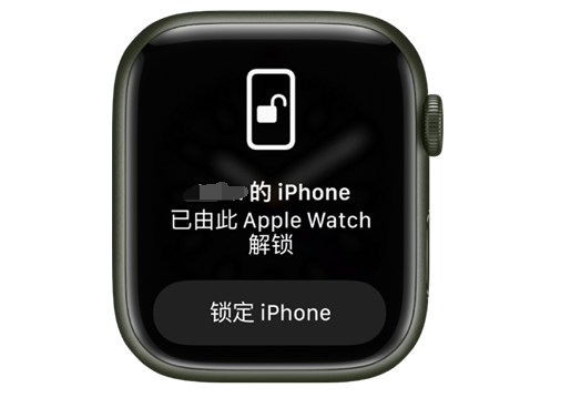 金波乡苹果手机维修分享用 AppleWatch 解锁配备面容 ID 的 iPhone方法 