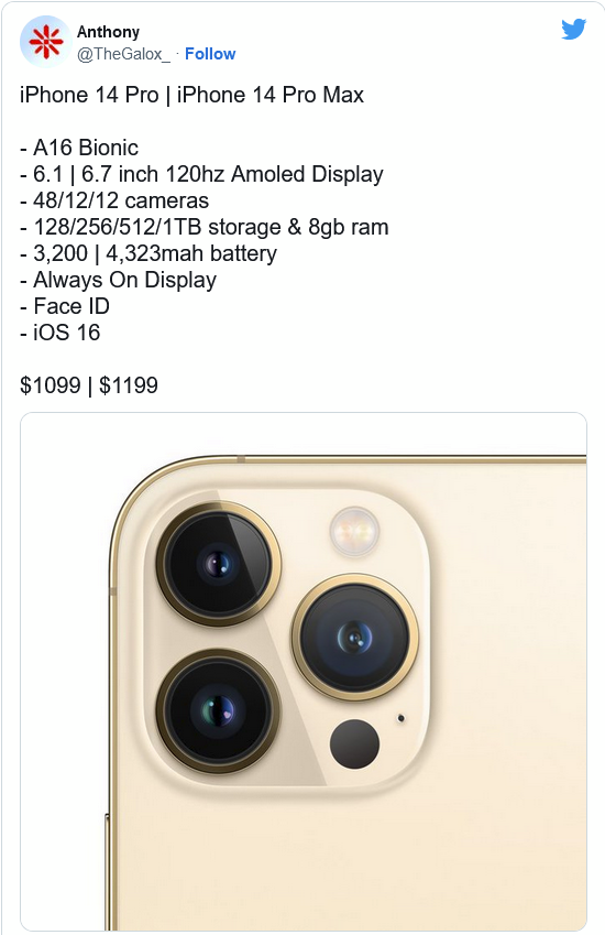 金波乡苹果14维修分享iPhone 14全系涨价 
