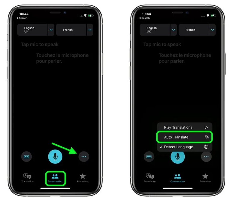 金波乡苹果手机维修分享iOS 15 “翻译” App 新改进 