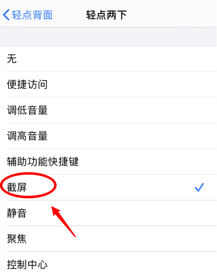 金波乡苹果手机维修分享iPhone12如何启用双击截屏 